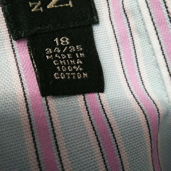 Ralph Lauren No iron Button Down Shirt Sz 18 - Picture 3 of 7